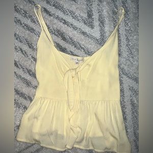 Pacsun Yellow Tank Top